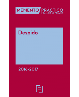 Memento Despido 2016-2017