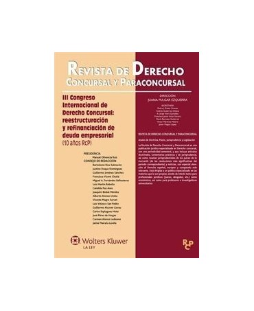 Revista de Derecho Concursal y Paraconcursal