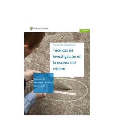 Curso online técnicas de investigación en la escena del crimen