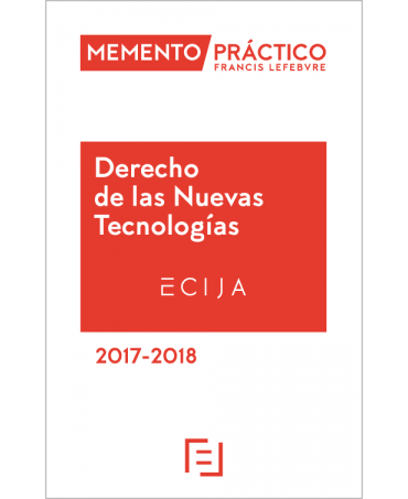 Memento Derecho de las Nuevas Tecnologías 2017-2018