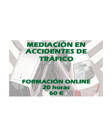 Curso online Mediación en accidentes de tráfico