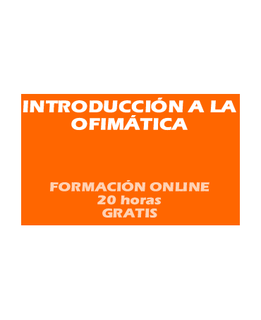 Curso online Introducción a la Ofimática