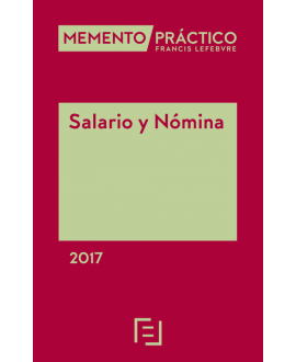 Memento Salario y Nómina 2017