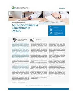 Ley de Procedimiento Administrativo (Ley 39/2015)