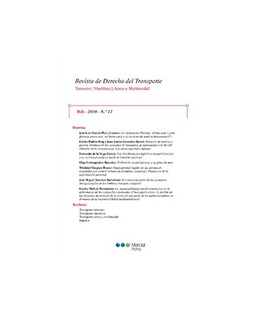 Revistas Derecho del Transporte (2016)